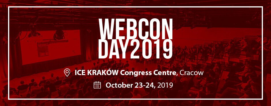 WEBCON DAY 2019
